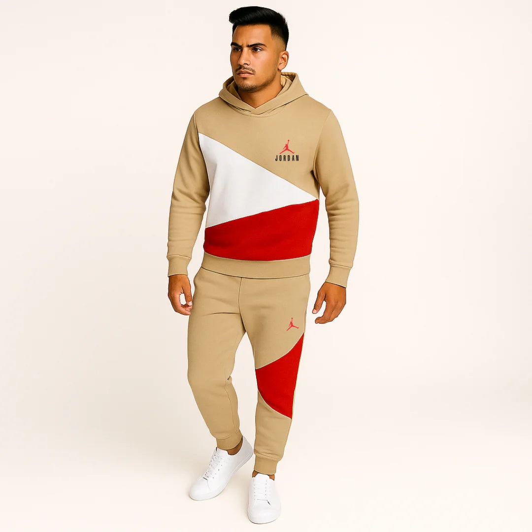 CONJUNTO COMBINADO JOGGER+HOODIE CON CAPOTA PARA HOMBRE JORDAN