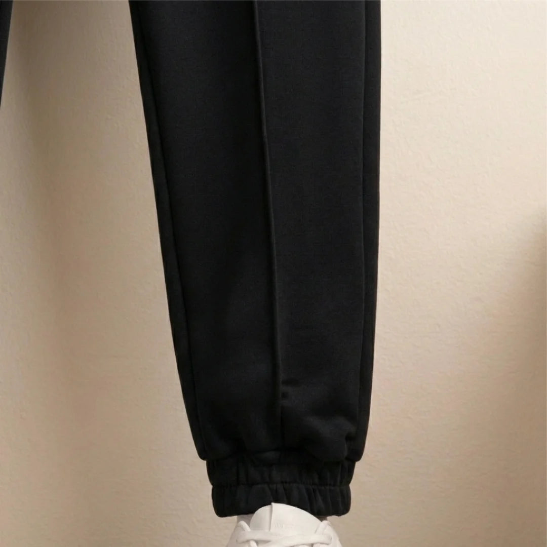 Conjunto Para Hombre Hoodie + Jogger F01 Negro