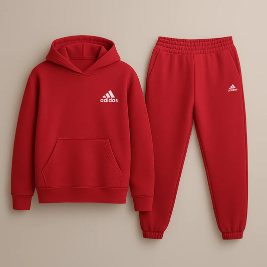 CONJUNTO SUDADERA JOGGER+HOODIE CON CAPOTA PARA HOMBRE ADIDAS