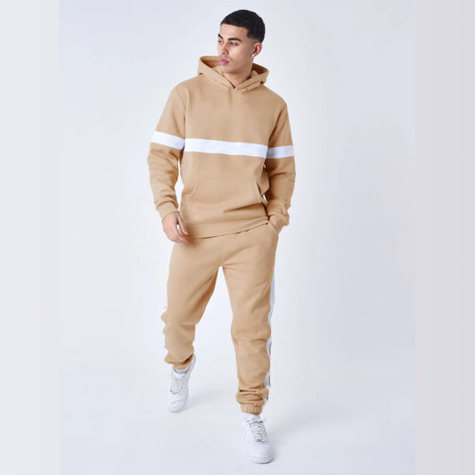 Conjunto Hombre D01 Franja Sin Estampado