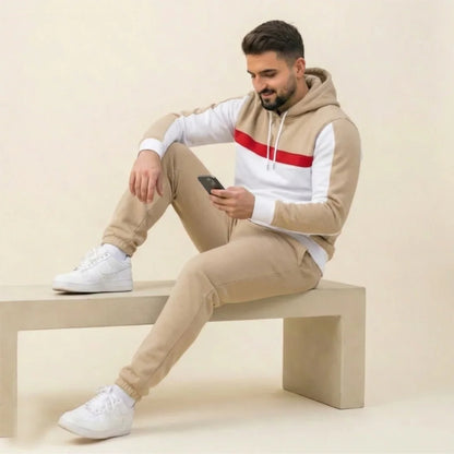 Conjunto Para Hombre Hoodie + Jogger F01 Arena