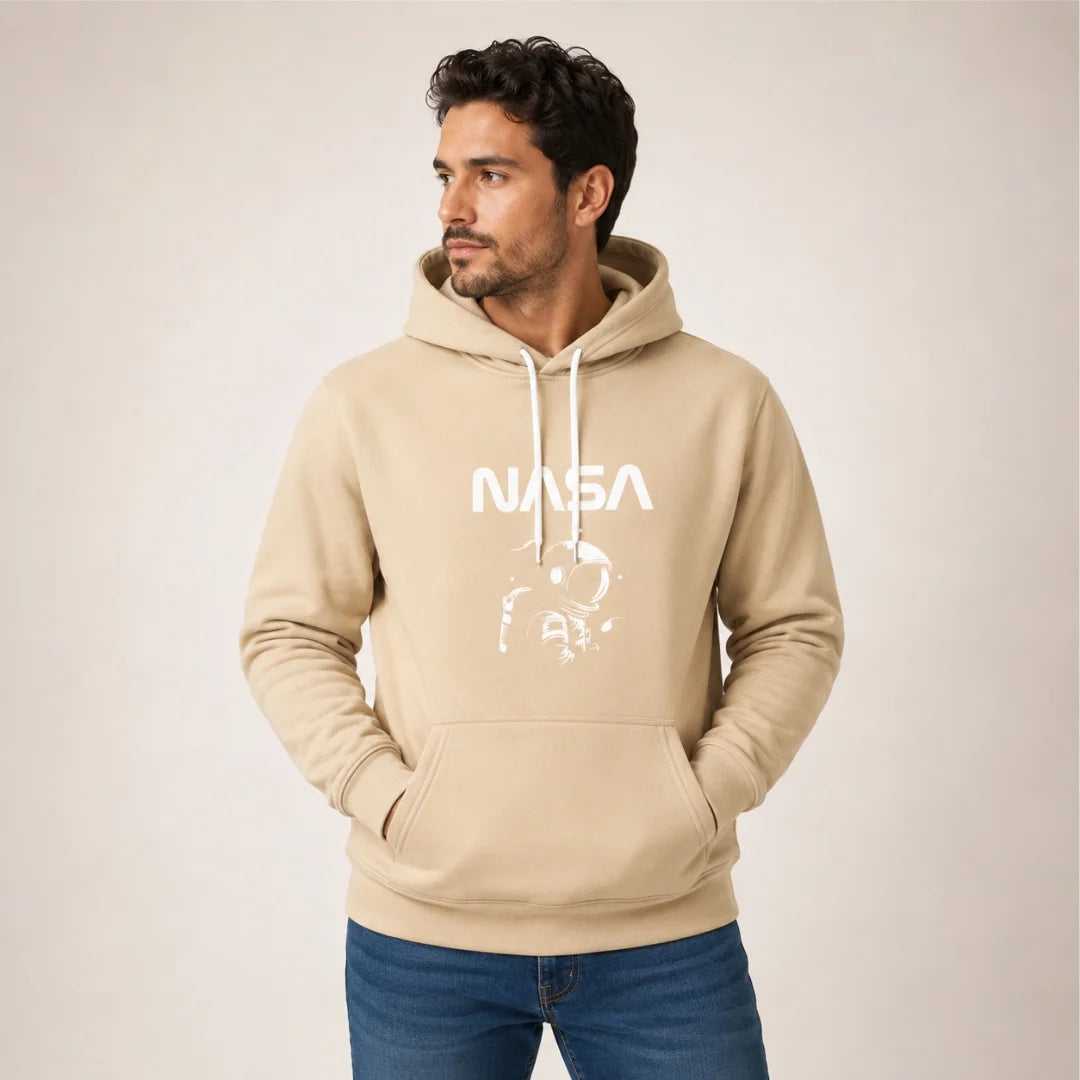 Buso hoodie Unicolor - Capucha Bolsillo Canguro B01 NASA