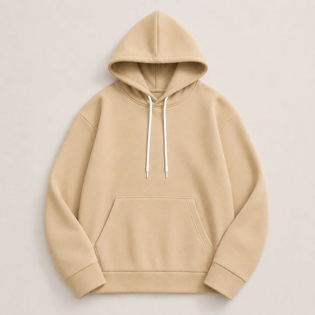 Buso hoodie Unicolor - Capucha Bolsillo Canguro B01 SE