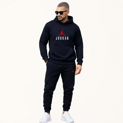 Conjunto Sudadera Jogger+Buso con Capota Para Hombre Jordan