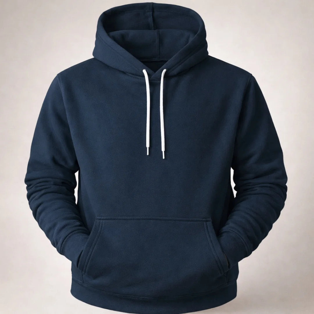 Buso hoodie Unicolor - Capucha Bolsillo Canguro B01 SE