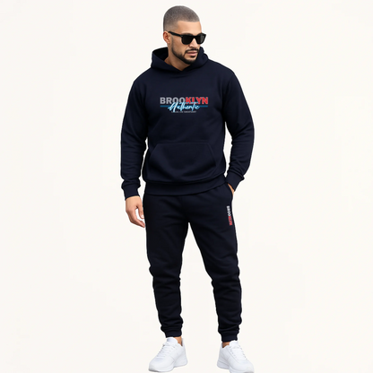 CONJUNTO SUDADERA JOGGER+HOODIE CON CAPOTA PARA HOMBRE BROOKLYN