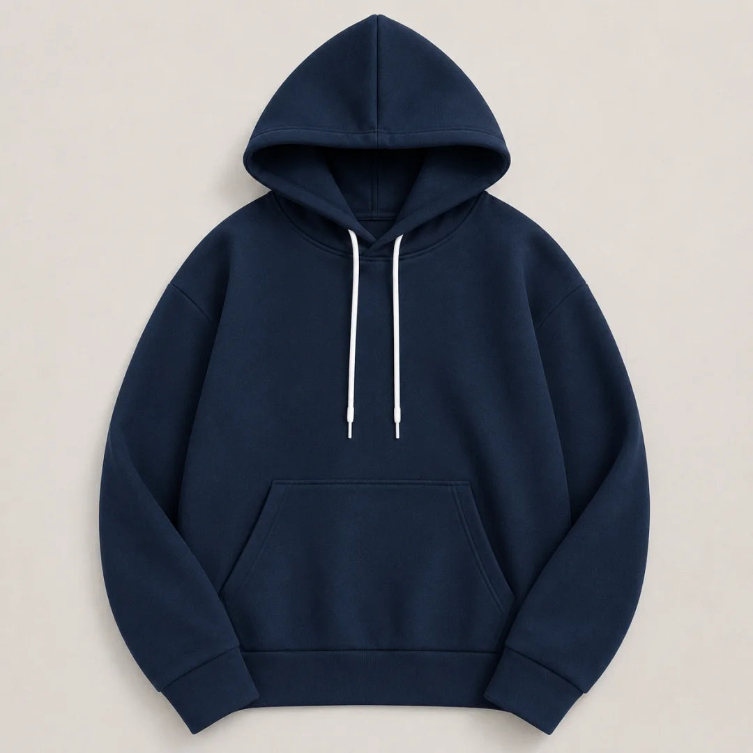 Buso hoodie Unicolor - Capucha Bolsillo Canguro B01 SE