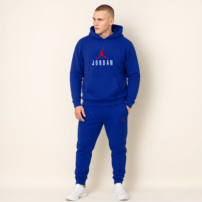 Conjunto Sudadera Jogger+Buso con Capota Para Hombre Jordan