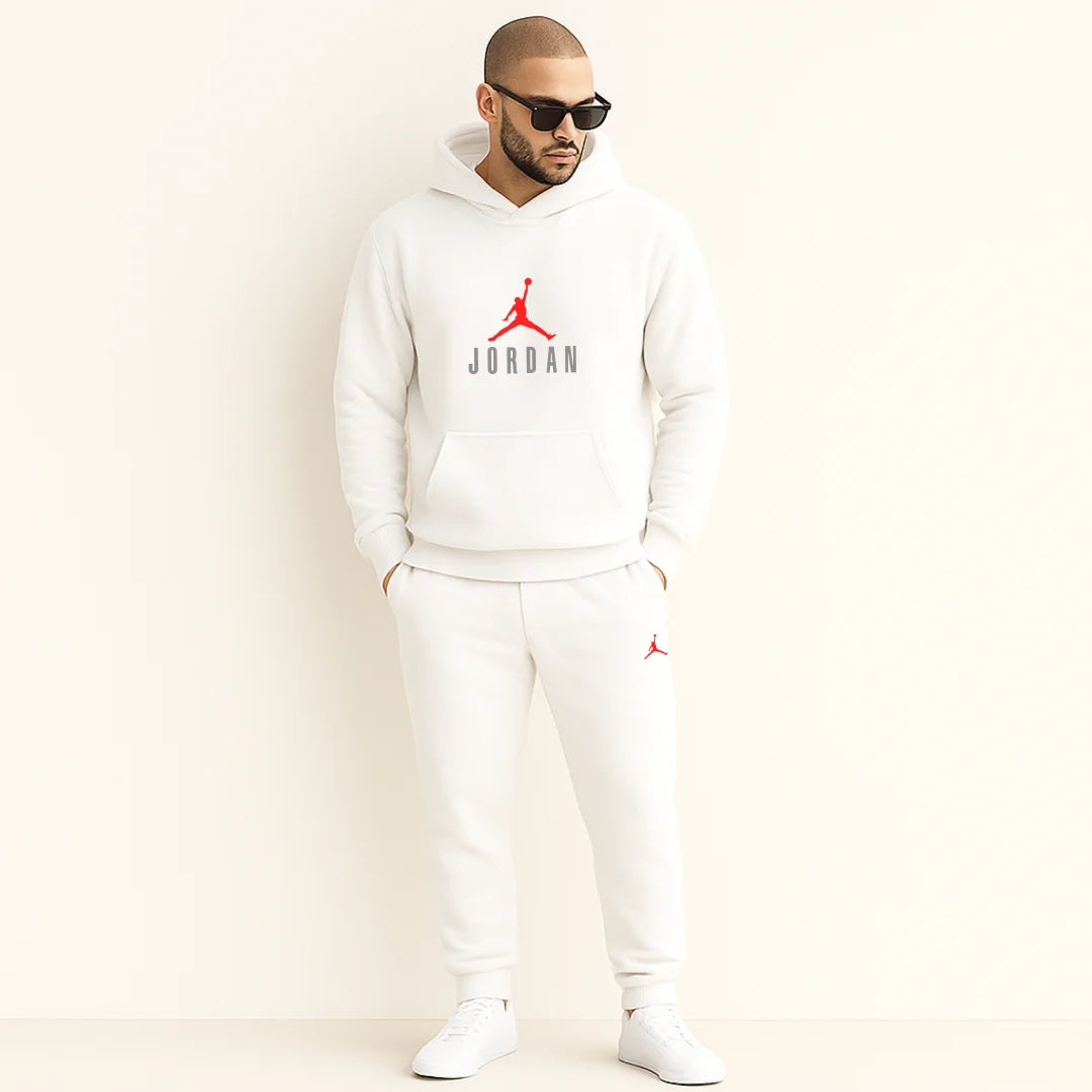 Conjunto Sudadera Jogger+Buso con Capota Para Hombre Jordan