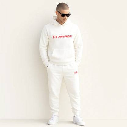 CONJUNTO SUDADERA JOGGER+HOODIE CON CAPOTA PARA HOMBRE UNDER ARMOUR