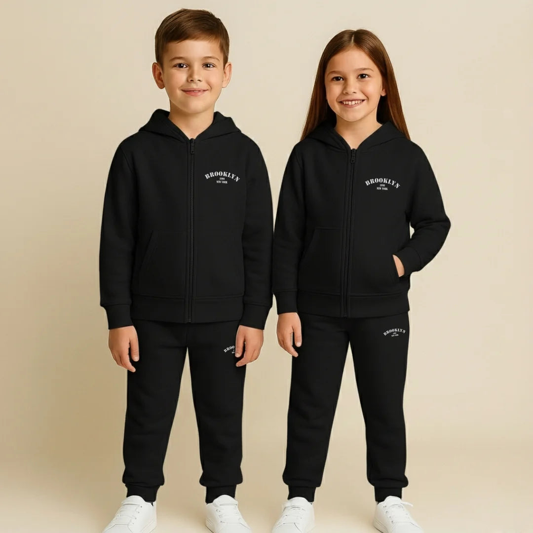 Conjunto Pantalon Buso Con Cierre Talla 2 a Talla 8 (SD01 Brooklyn)