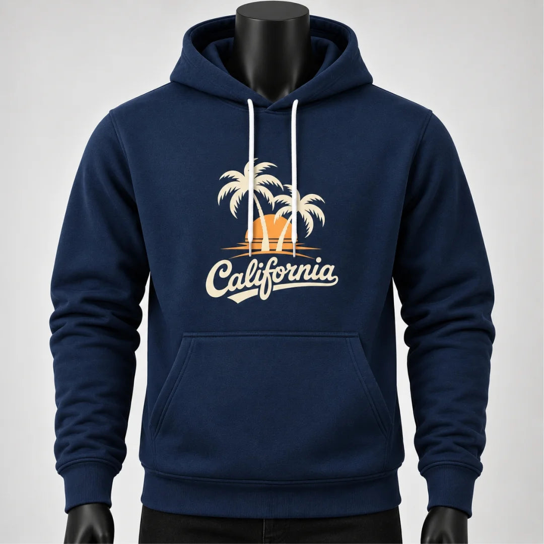 Buso Hoodie Para Hombre Con Capota California (B01)