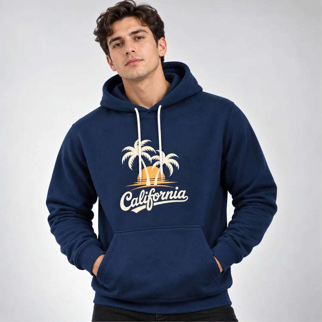 Buso Hoodie Para Hombre Con Capota California (B01)