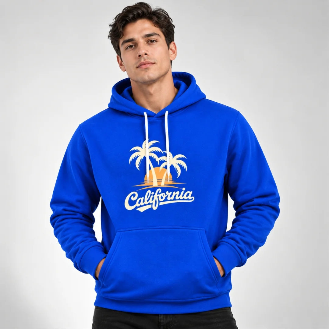 Buso Hoodie Para Hombre Con Capota California (B01)