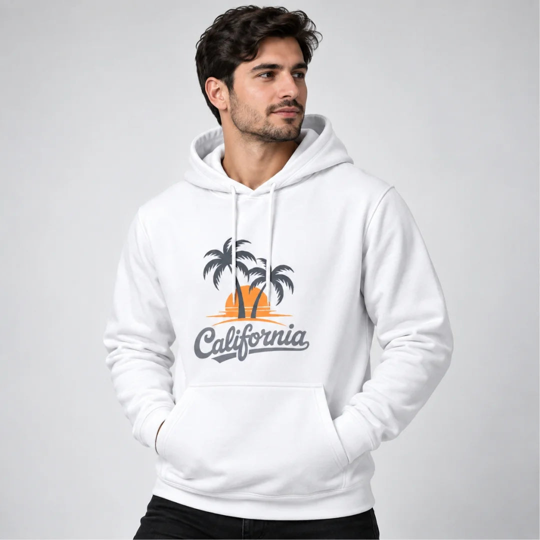 Buso Hoodie Para Hombre Con Capota California (B01)