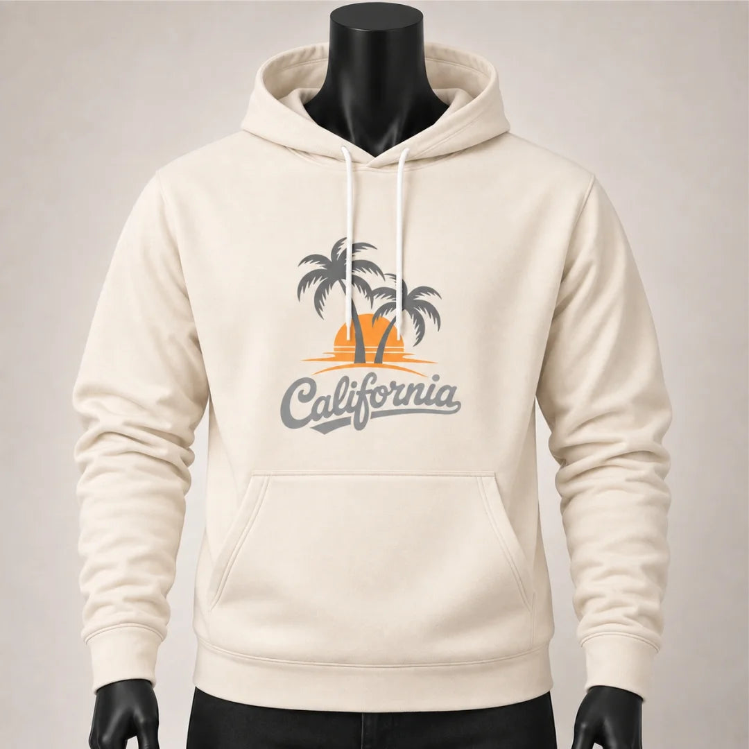 Buso Hoodie Para Hombre Con Capota California (B01)