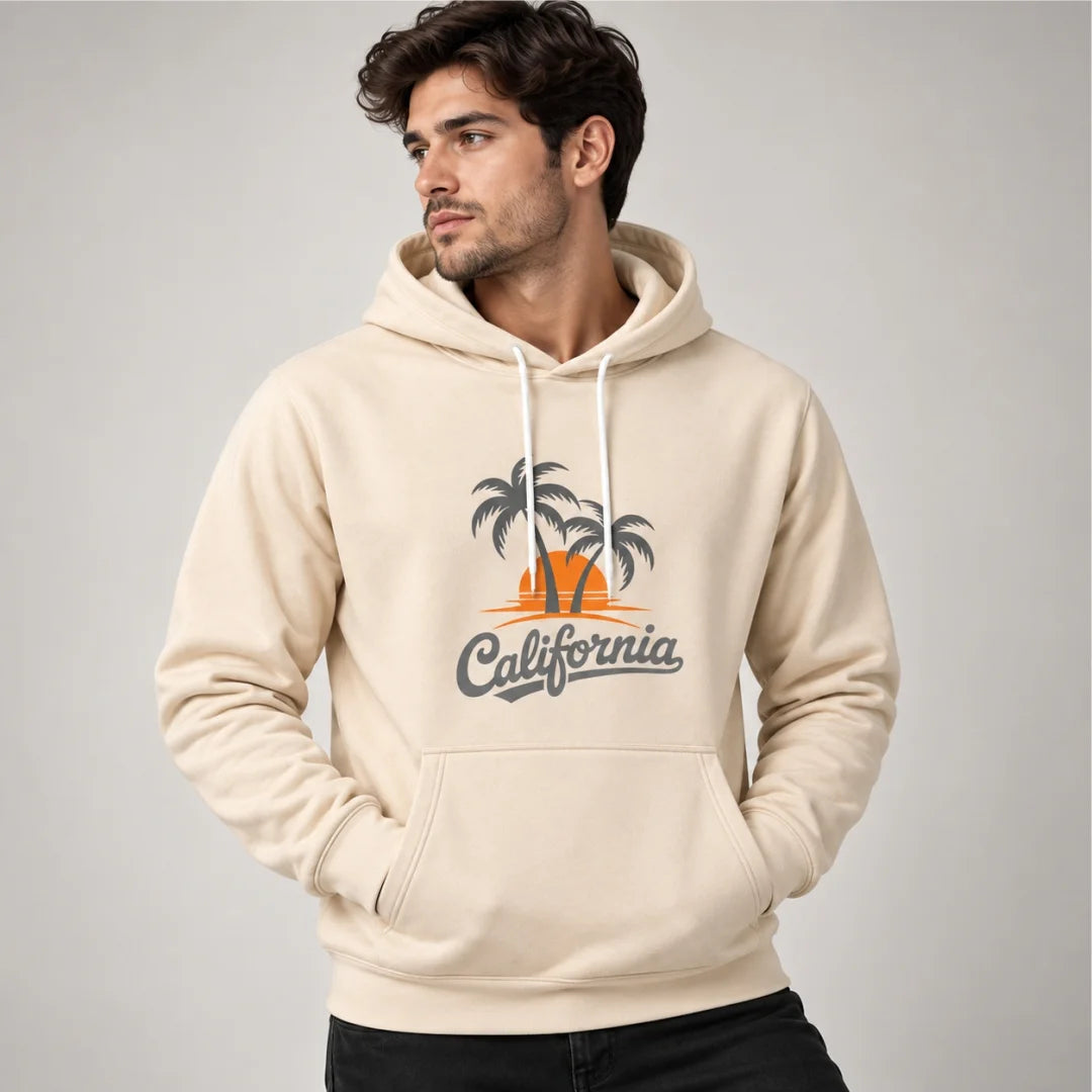 Buso Hoodie Para Hombre Con Capota California (B01)