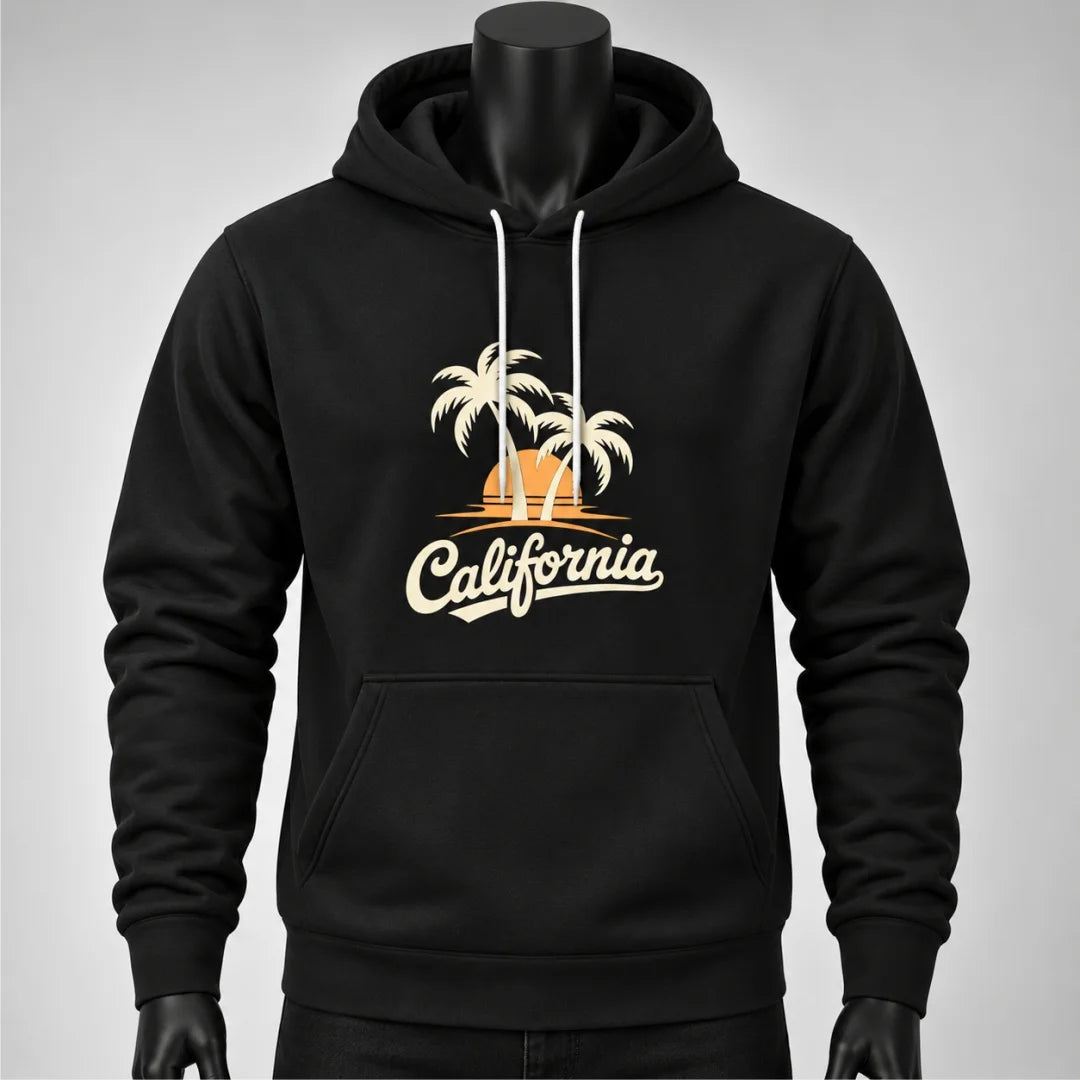 Buso Hoodie Para Hombre Con Capota California (B01)