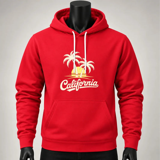 Buso Hoodie Para Hombre Con Capota California (B01)