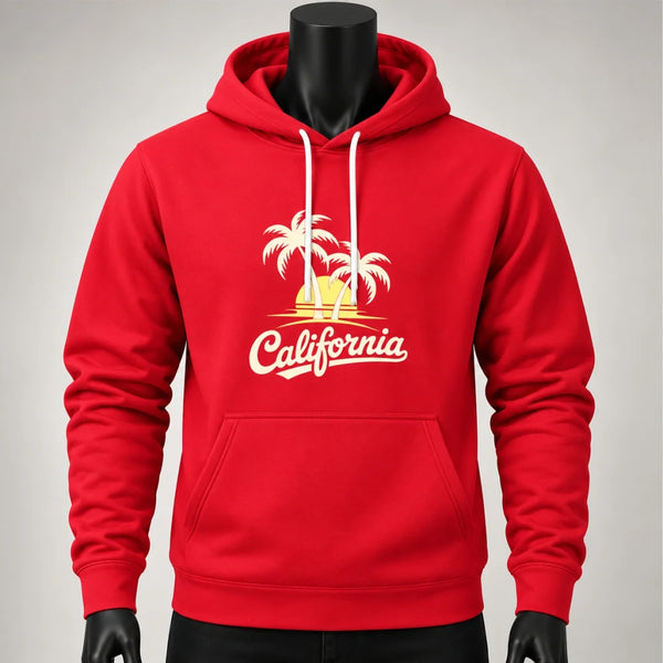 Buso Hoodie Para Hombre Con Capota California (B01)