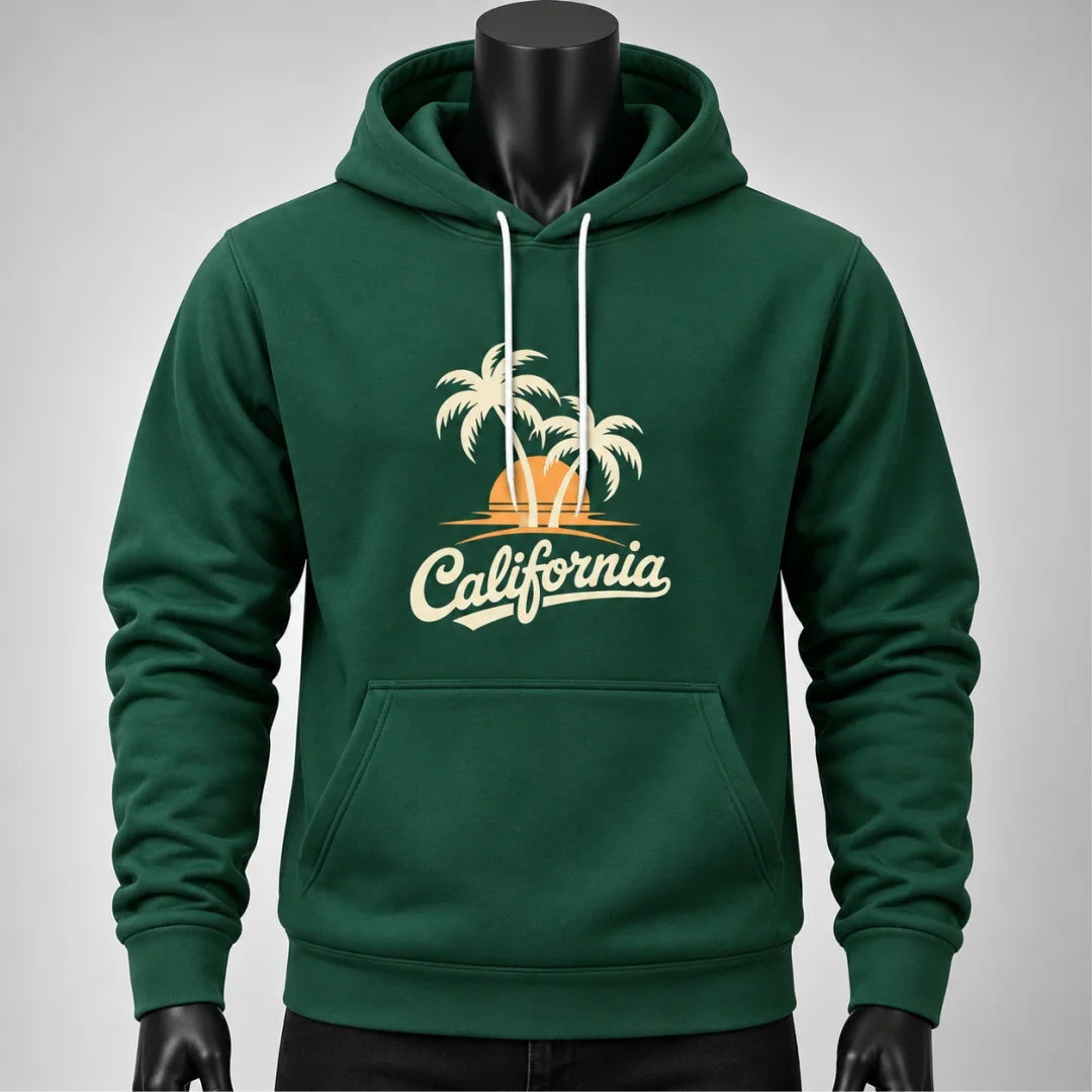 Buso Hoodie Para Hombre Con Capota California (B01)