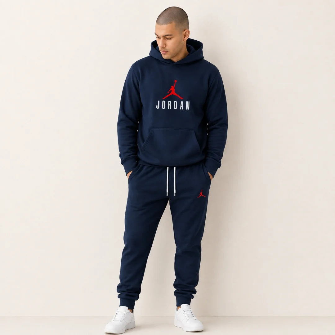 Sudadera Para Hombre - Casual Unicolor Estampado JD (SH01)