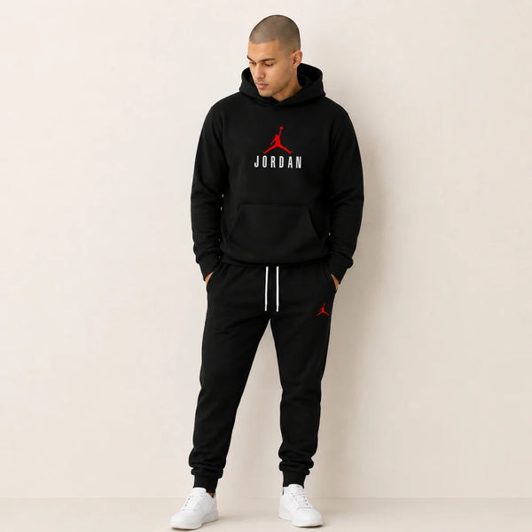 Sudadera Para Hombre - Casual Unicolor Estampado JD (SH01)