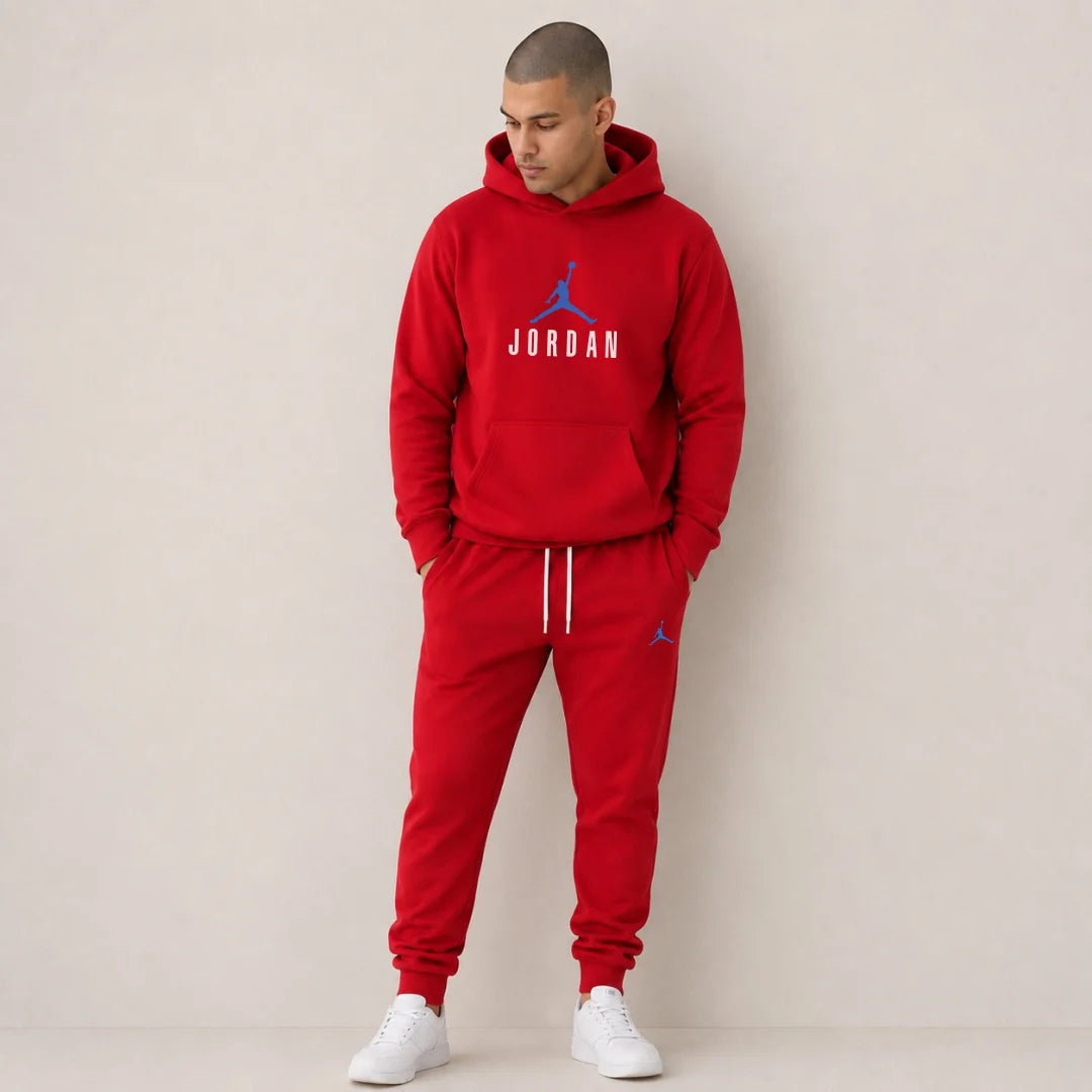 Sudadera Para Hombre - Casual Unicolor Estampado JD (SH01)