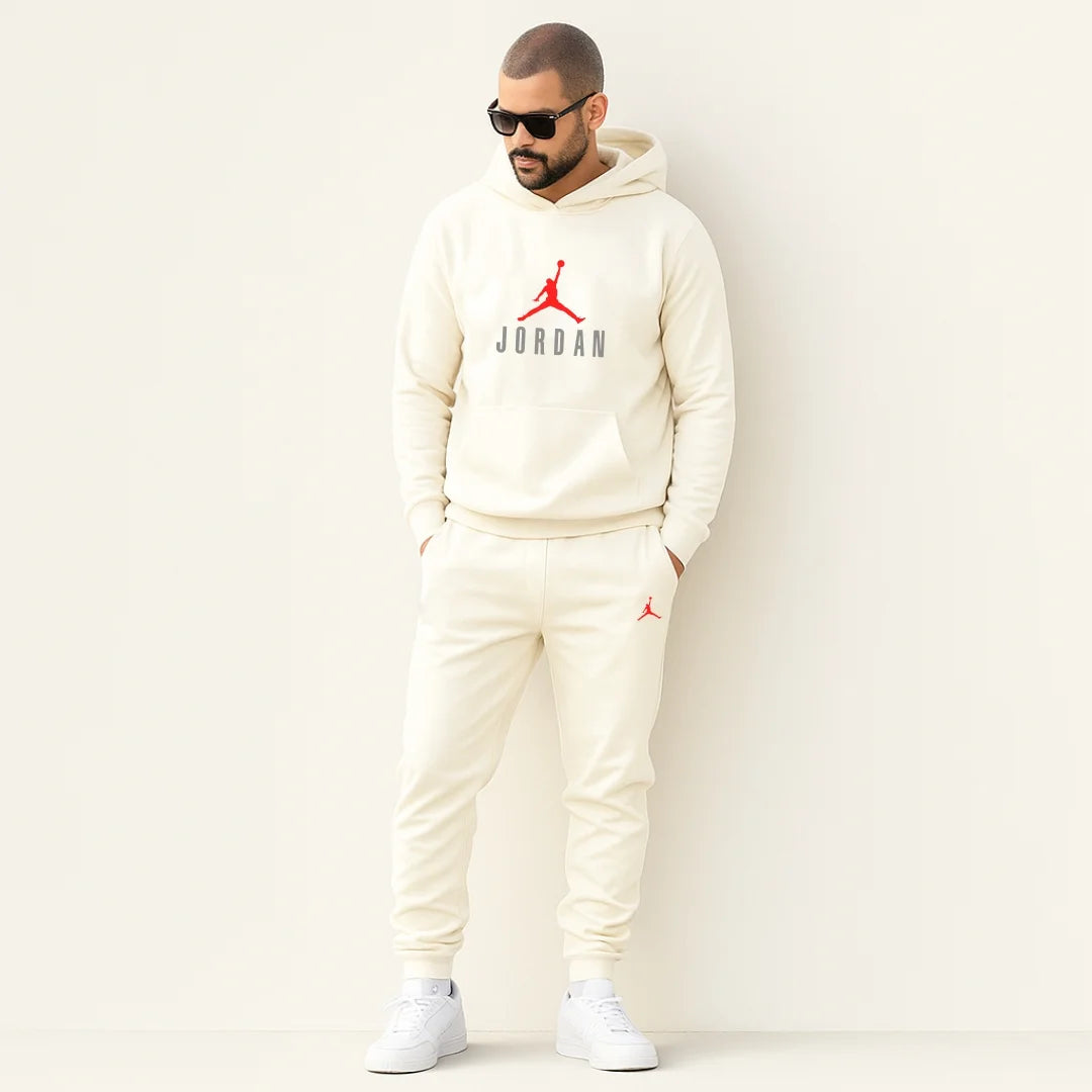 Sudadera Para Hombre - Casual Unicolor Estampado JD
