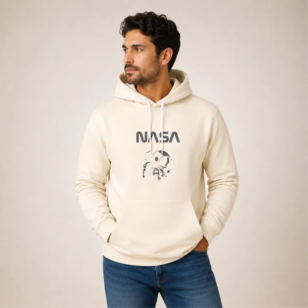 Buso hoodie Unicolor - Capucha Bolsillo Canguro B01 NASA