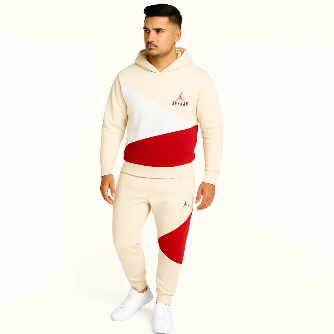 CONJUNTO COMBINADO JOGGER+HOODIE CON CAPOTA PARA HOMBRE JORDAN