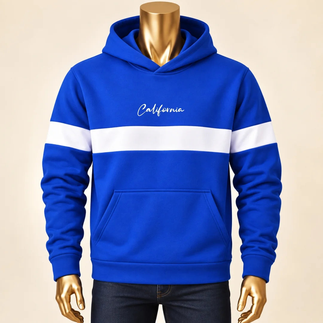 Hoodie Buso para Hombre con Bolsillos y Capucha California (G01)
