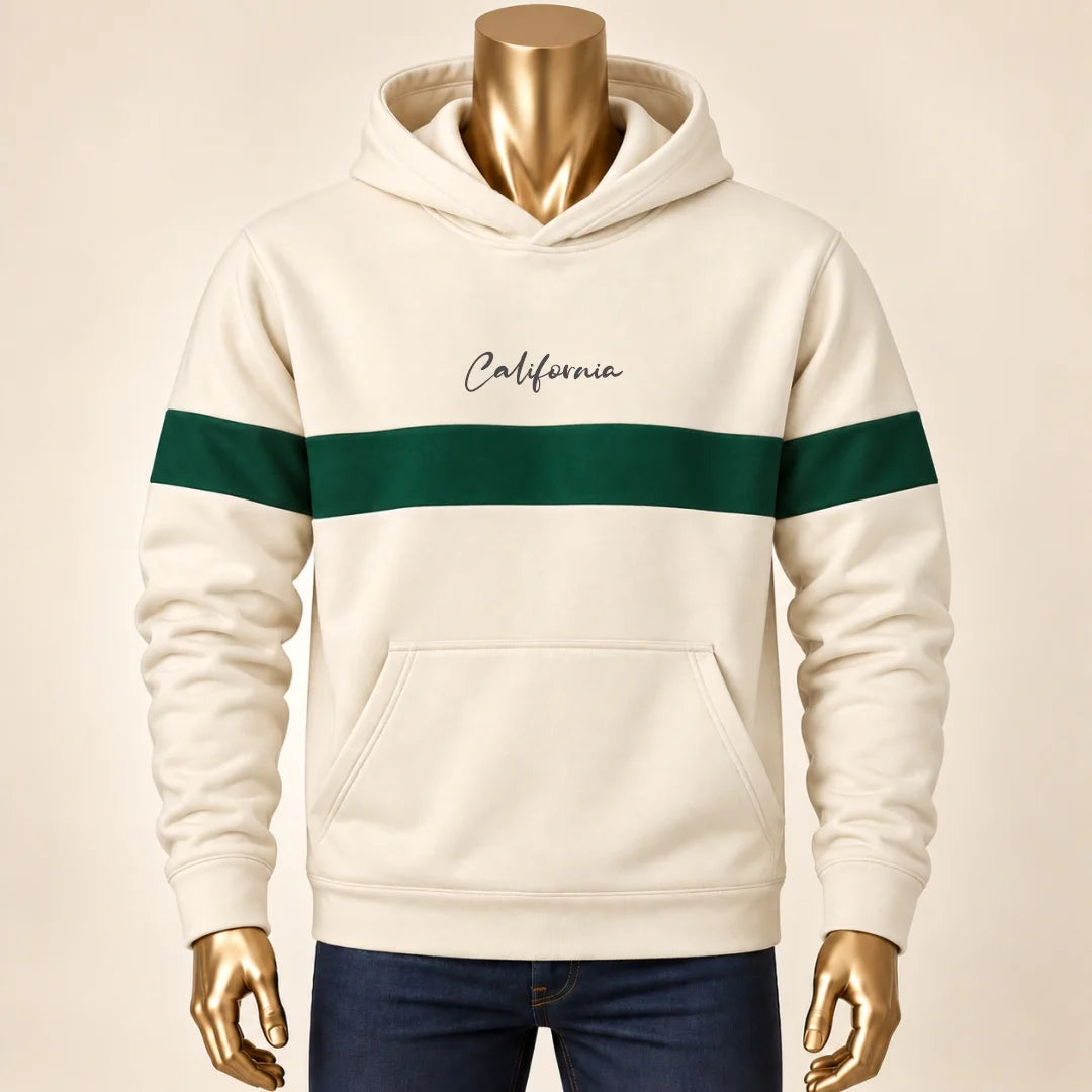 Hoodie Buso para Hombre con Bolsillos y Capucha California (G01)