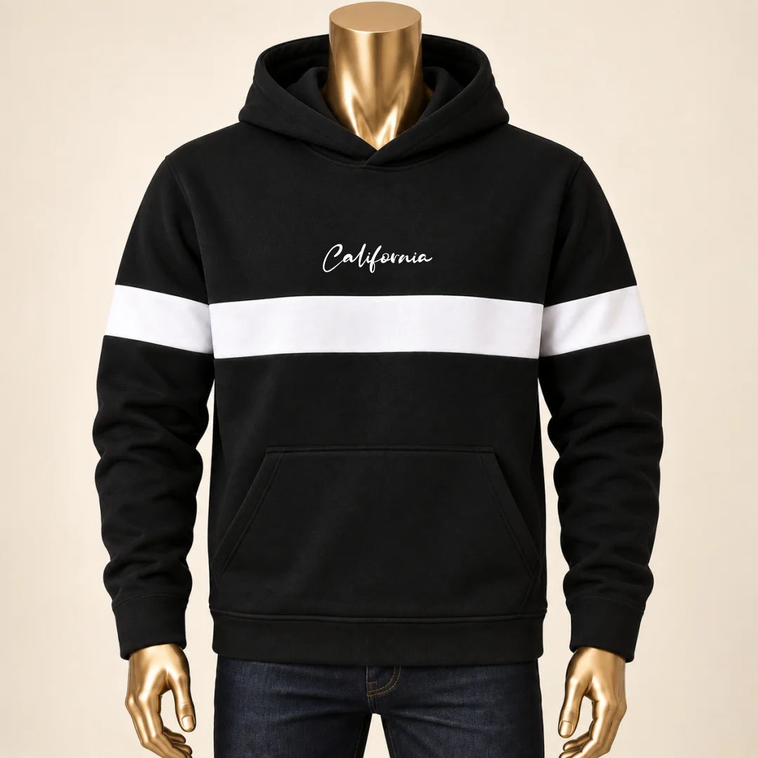 Hoodie Buso para Hombre con Bolsillos y Capucha California (G01)