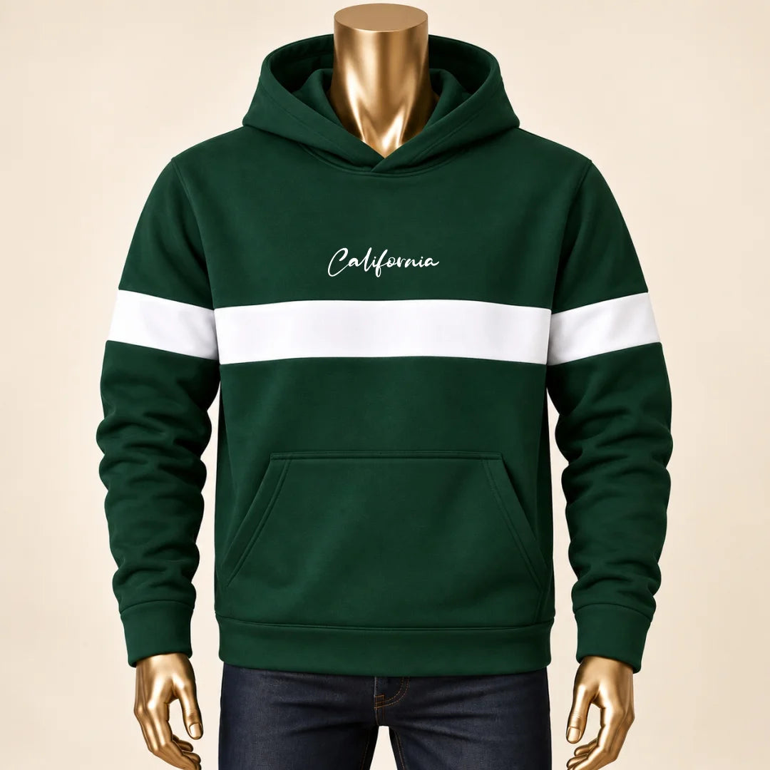 Hoodie Buso para Hombre con Bolsillos y Capucha California (G01)