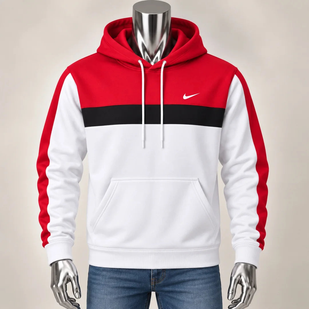 Buso Casual para Hombre con Capucha y Estampado NK (H01)