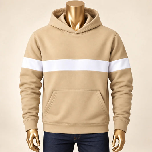 Buso Hombre con Estampado, Capucha y Bolsillo (G01)