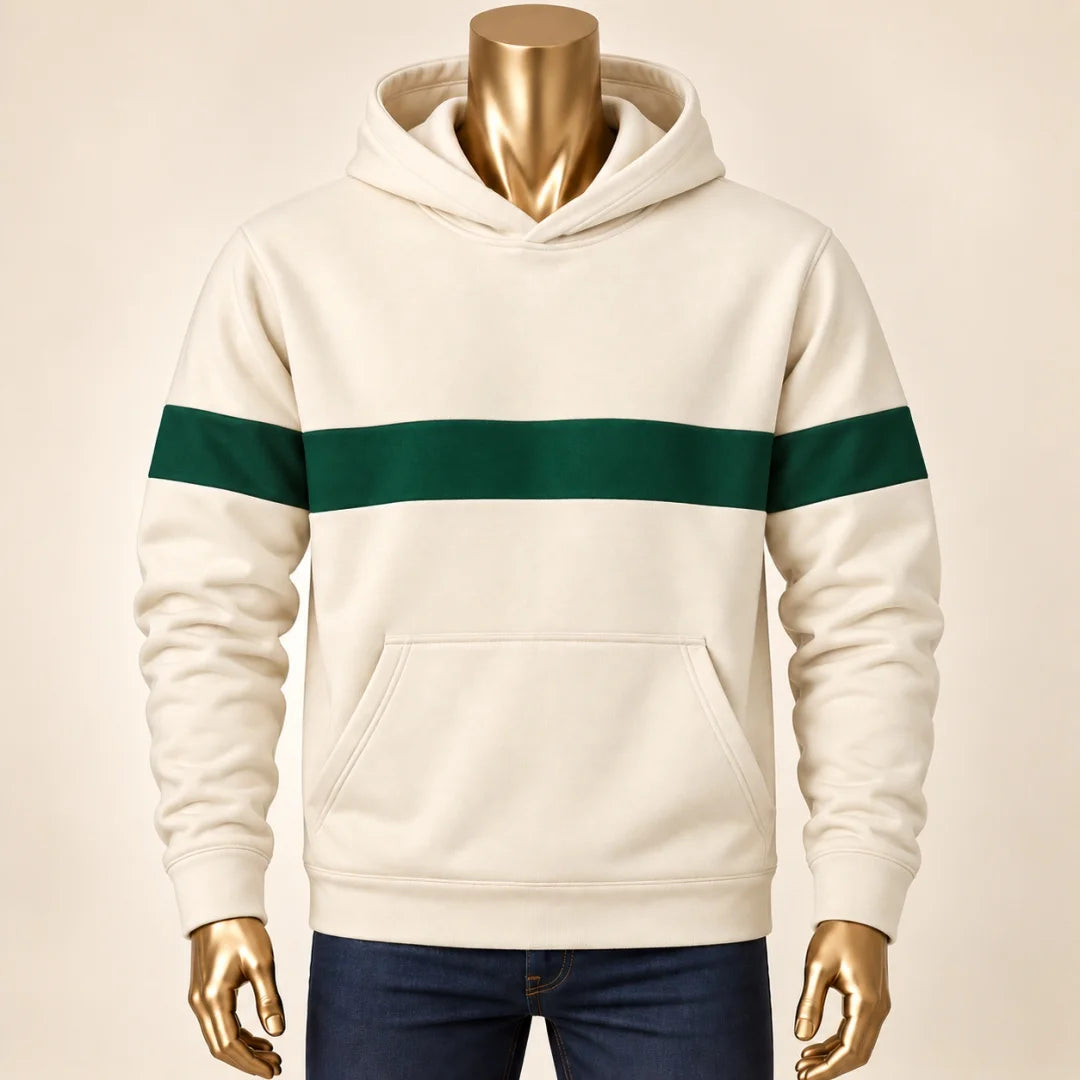 Buso Hombre con Estampado, Capucha y Bolsillo (G01)