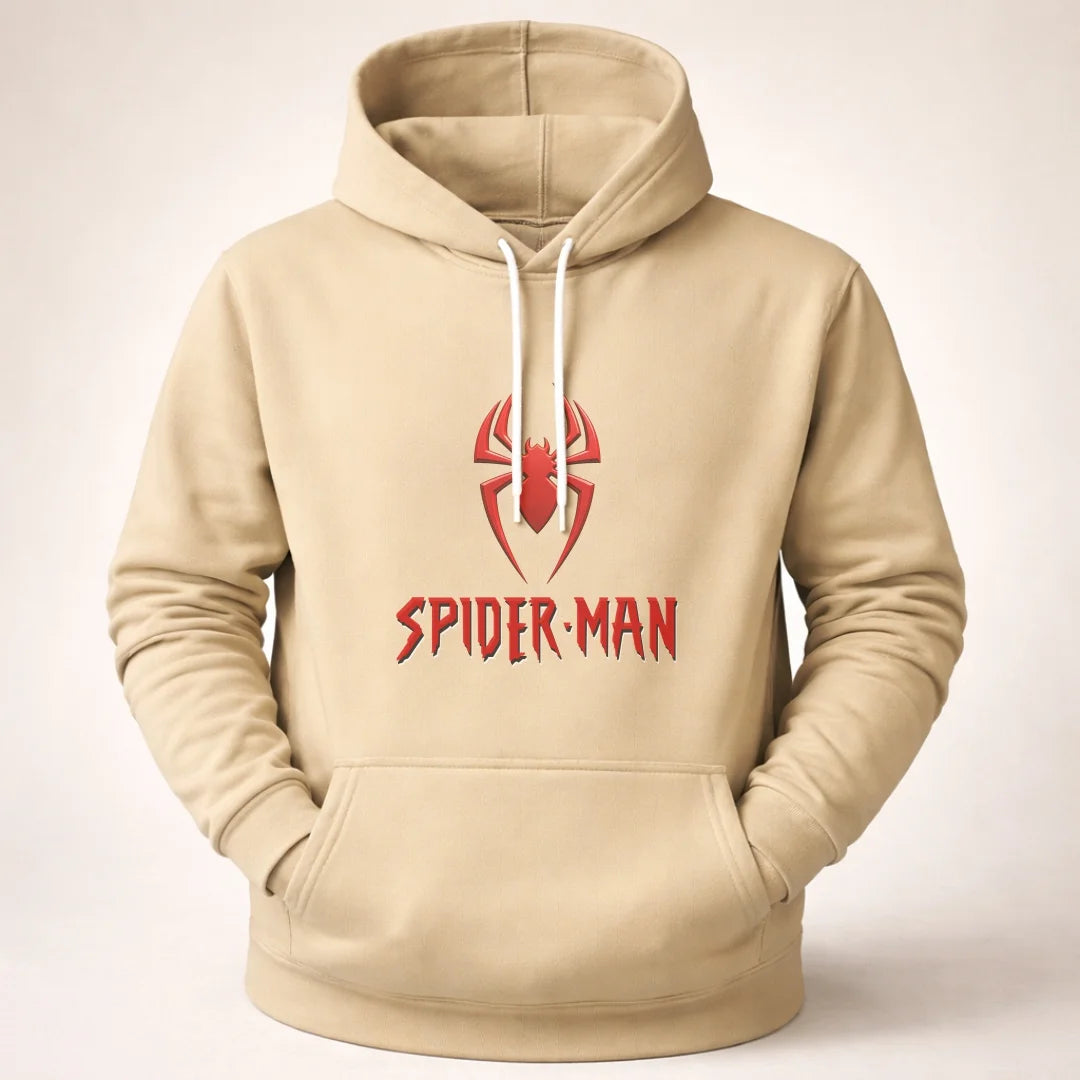 Buso Hoodie Hombre Con Capucha Y Bolsillo Canguro Spiderman (B01)