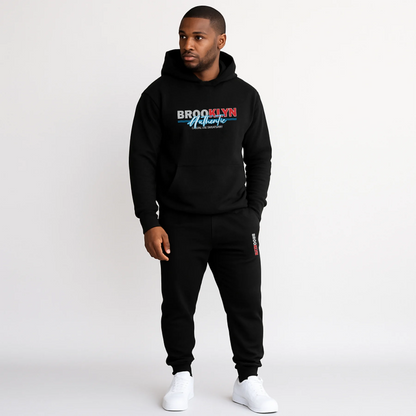 CONJUNTO SUDADERA JOGGER+HOODIE CON CAPOTA PARA HOMBRE BROOKLYN