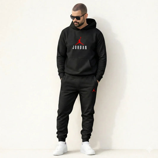 Sudadera Para Hombre - Casual Unicolor Estampado JD