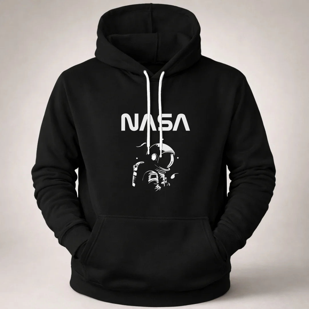 Buso hoodie Unicolor - Capucha Bolsillo Canguro B01 NASA