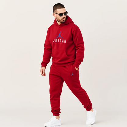 Conjunto Sudadera Jogger+Buso con Capota Para Hombre Jordan