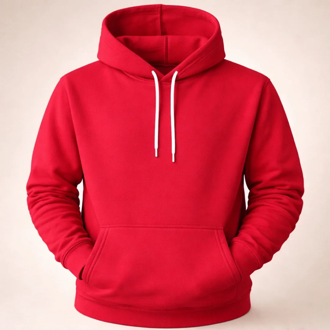 Buso hoodie Unicolor - Capucha Bolsillo Canguro B01 SE