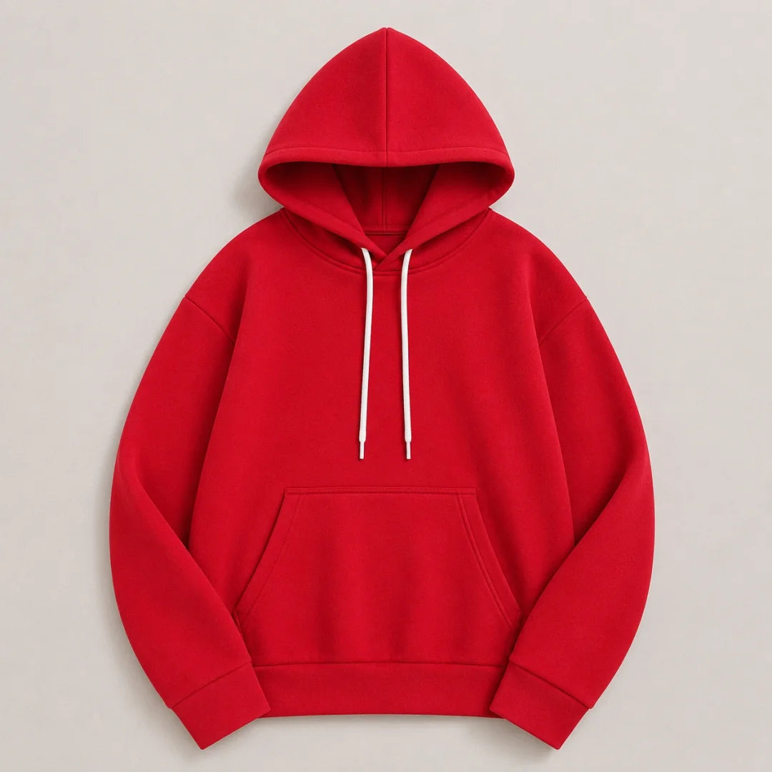 Buso hoodie Unicolor - Capucha Bolsillo Canguro B01 SE
