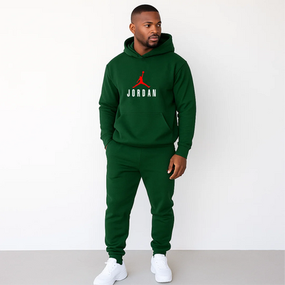 Conjunto Sudadera Jogger+Buso con Capota Para Hombre Jordan