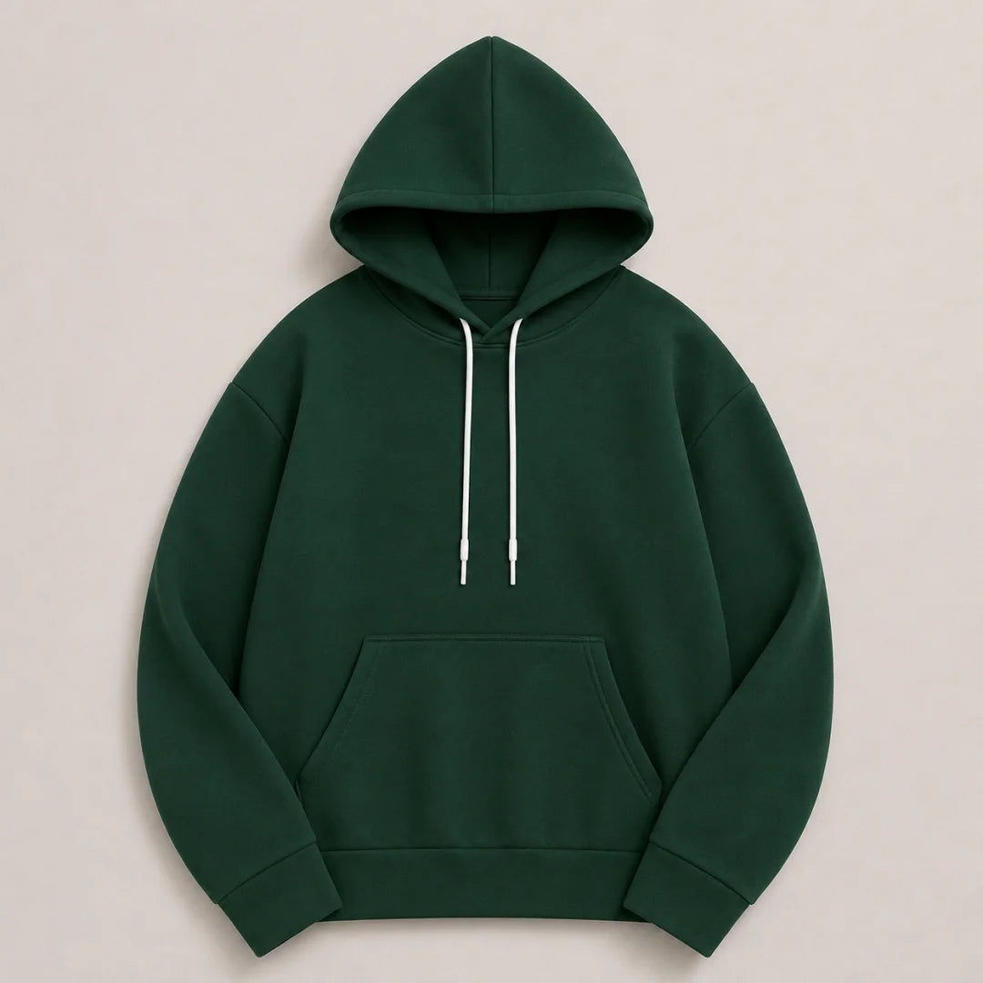 Buso hoodie Unicolor - Capucha Bolsillo Canguro B01 SE